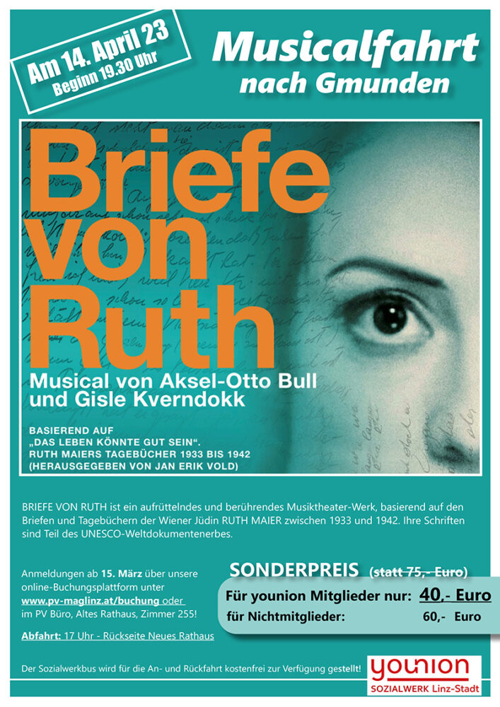 MUSICALFAHRT - BRIEFE VON RUTH