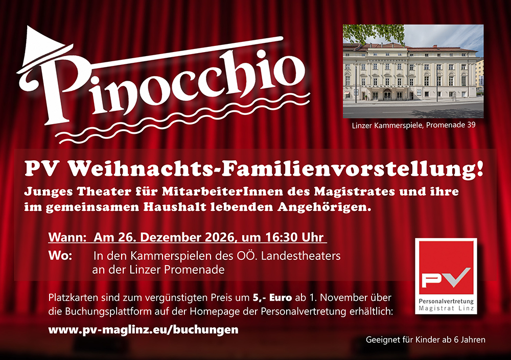 PV - Weihnachtstheater PINOCCHIO
