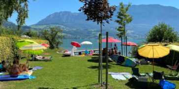 Badeplatz Attersee