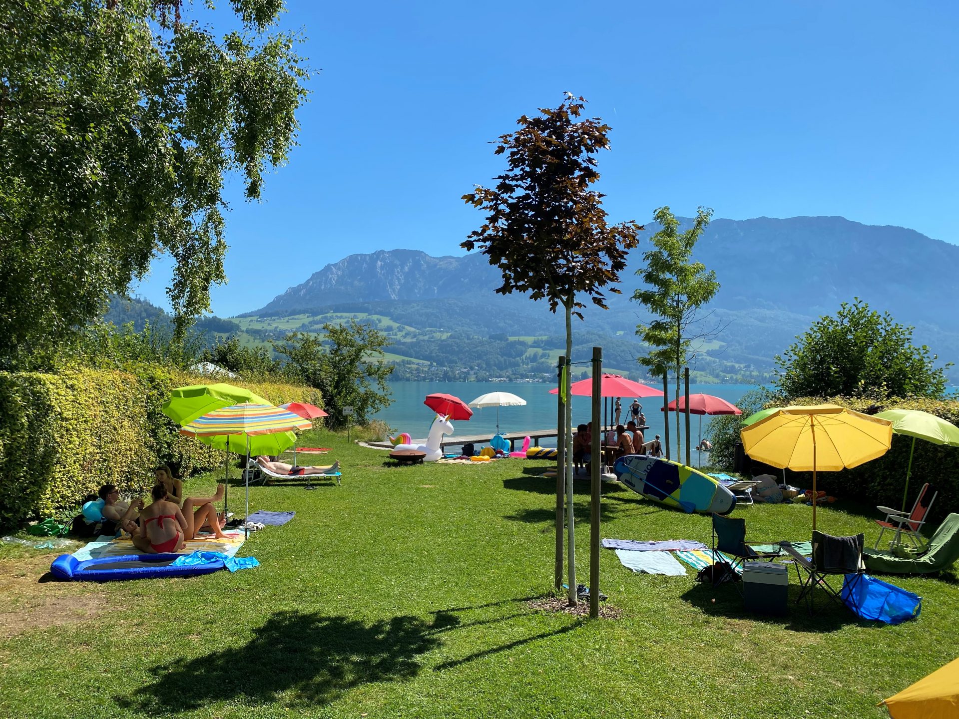 Badeplatz Attersee